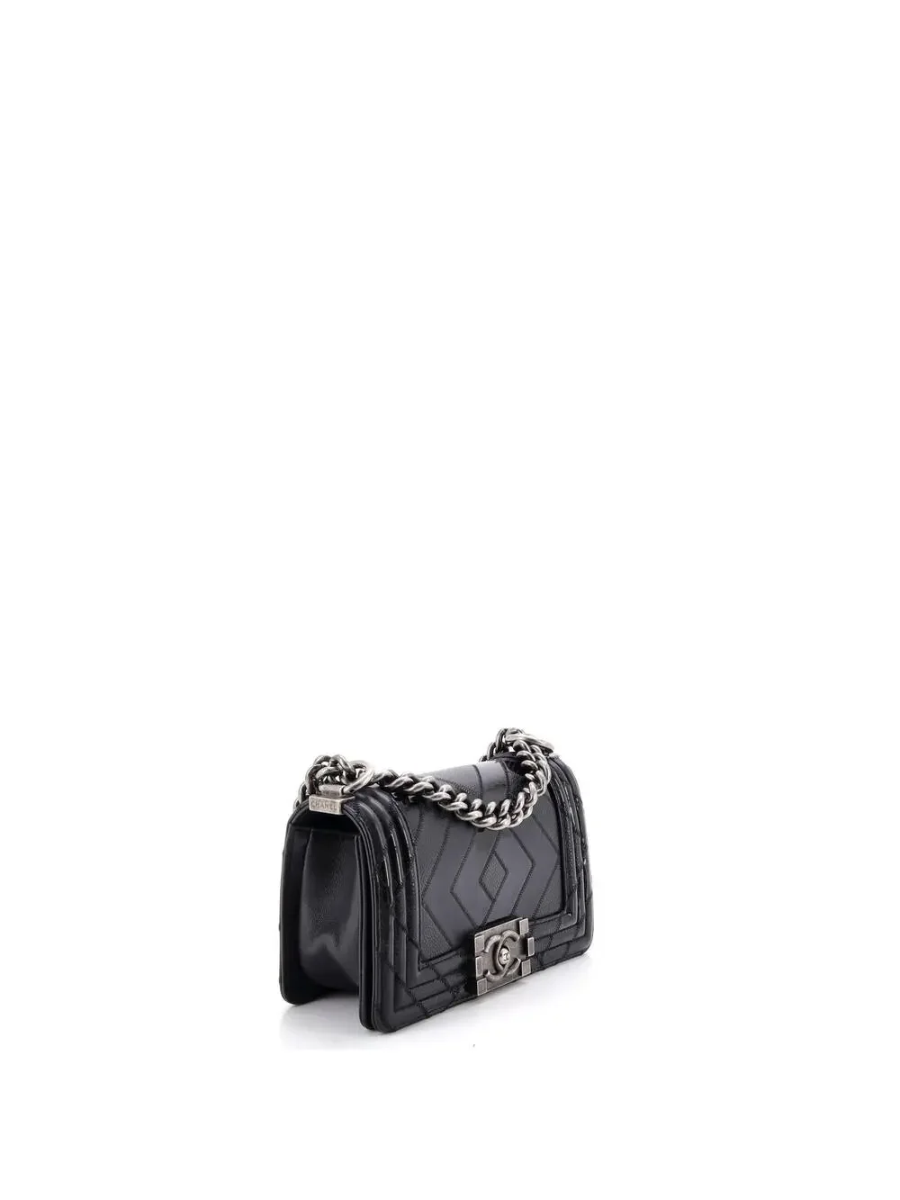 Chanel Boy Flap Bag Patchwork Caviar #262236C43B